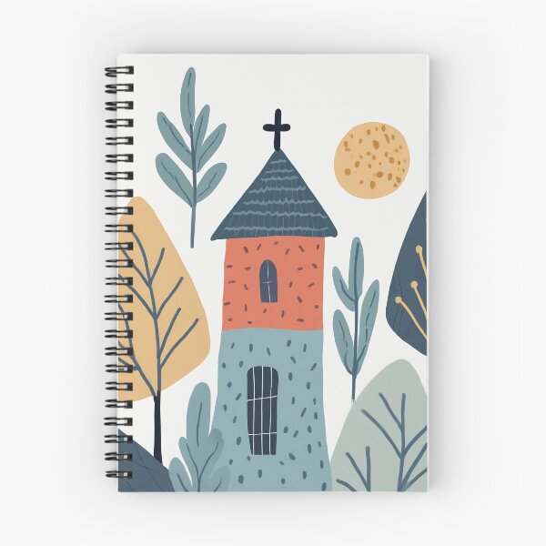 Item preview, abstract boho building  designed and sold by Jubjangm3.