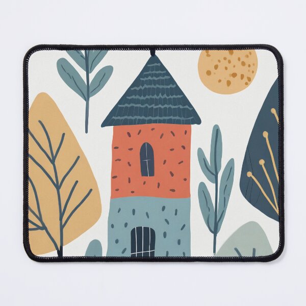 Item preview, abstract boho building  designed and sold by Jubjangm3.