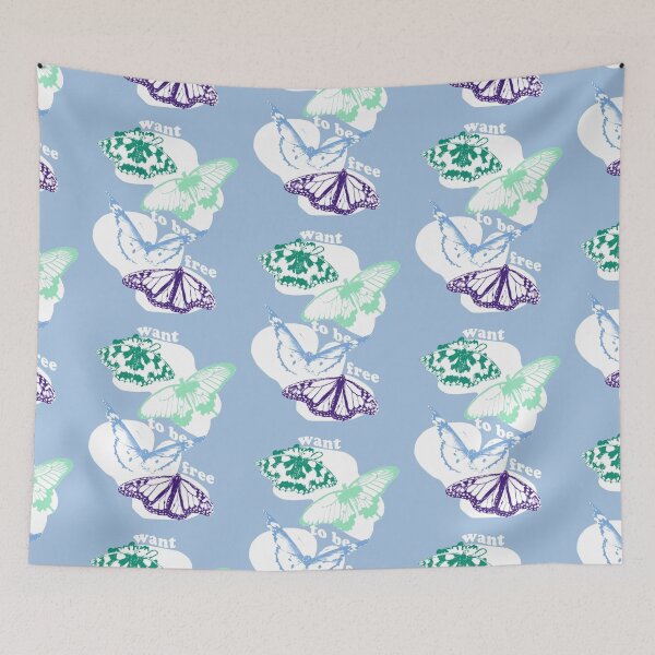 Item preview, want to be free subtle gay flag butterflies designed and sold by gaerss.