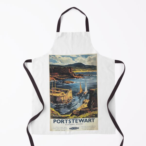 Item preview, Portstewart, Northern Ireland - Vintage Railway Travel Poster - 1954 designed and sold by BASlade93.