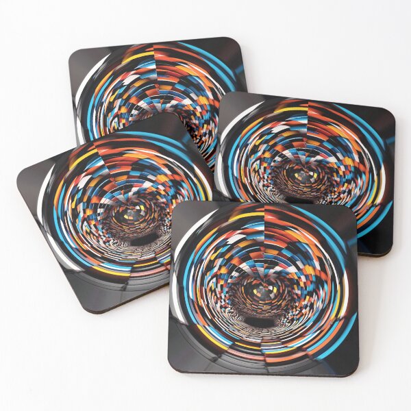 Item preview, disco multicolored tunnel design retro art  art urban style designed and sold by Carlos Gudino.