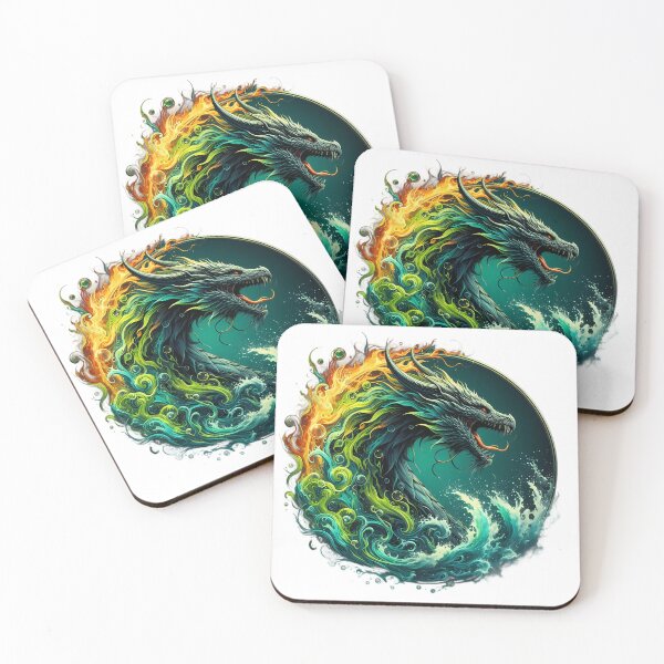 Item preview,  Elemental Whirlwind Dragon designed and sold by Pixel Dome.