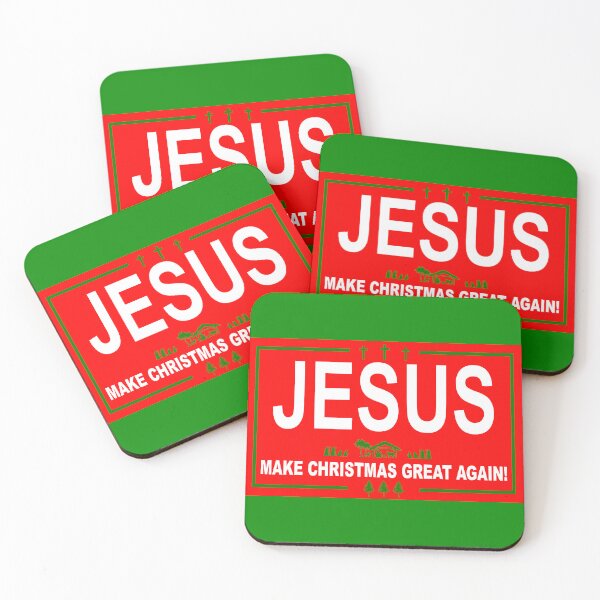 Item preview, Red Jesus Make Christmas Great Again designed and sold by e-two.