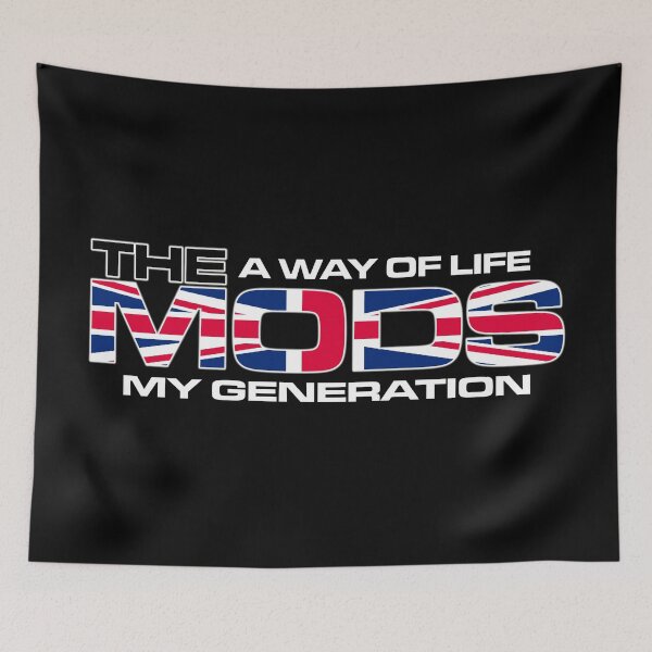 Artikelvorschau, Die Mods – Union Jack – A Way Of Life – My Generation V3b entworfen und verkauft von RetrospectUK.