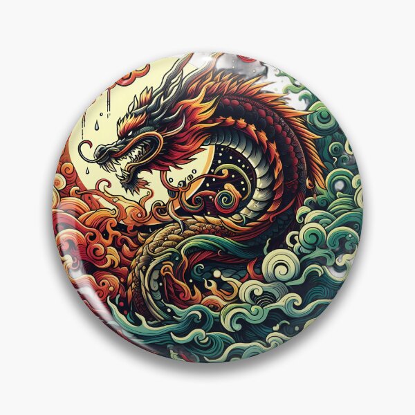 Item preview, Dragon of the Spiraling Depths designed and sold by Pixel Dome.