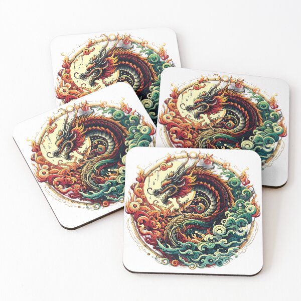 Item preview, Dragon of the Spiraling Depths designed and sold by Pixel Dome.