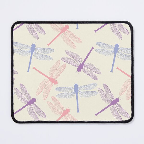 Item preview, Pastel Dragonfly Pattern Pink and Purple designed and sold by Laughing At Leaves.