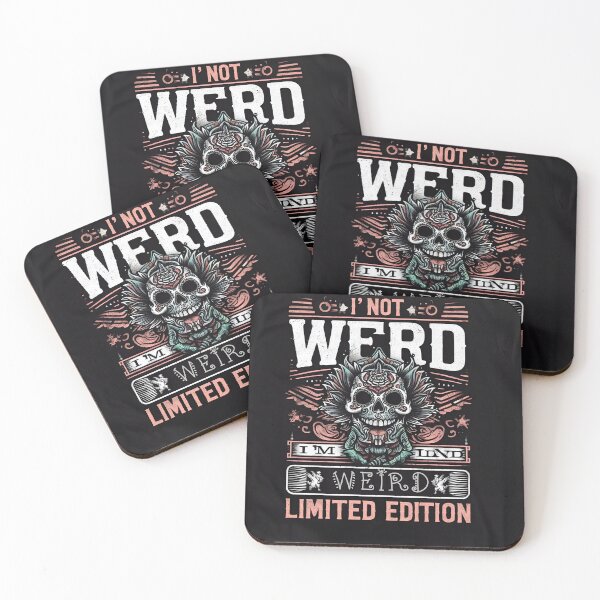 Item preview, Ironic Oddity: 'I Not Werd' Limited Edition weird design designed and sold by diegomenjivar92.