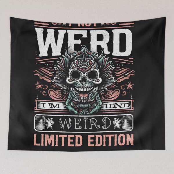 Item preview, Ironic Oddity: 'I Not Werd' Limited Edition weird design designed and sold by diegomenjivar92.