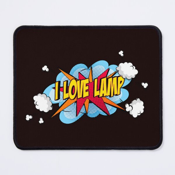 Item preview, I Love Lamp - Retro Anchorman Vibes designed and sold by SlickCity.