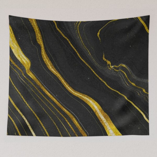 Item preview, Portoro's Black & Gold Marvel designed and sold by Gustavo Navarro.