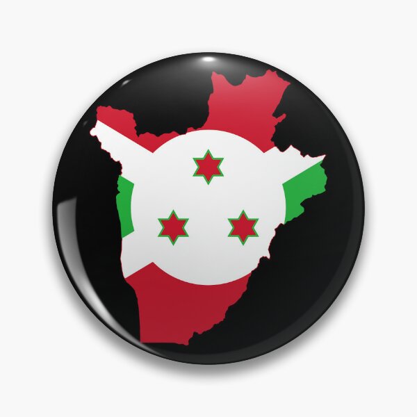 Item preview, Burundi Map designed and sold by feether-store.
