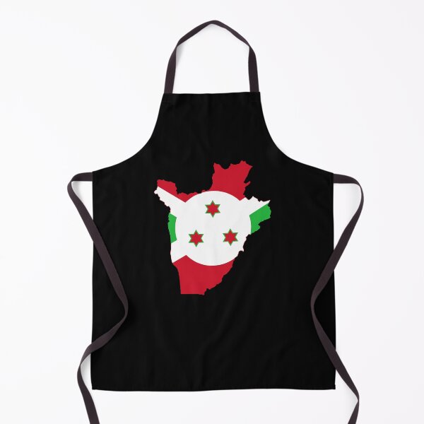 Item preview, Burundi Map designed and sold by feether-store.