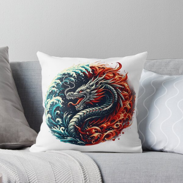 Item preview,  Fury of the Tidal Flame Dragon designed and sold by Pixel Dome.