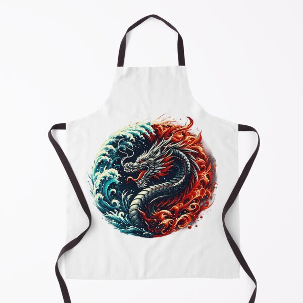 Item preview, Fury of the Tidal Flame Dragon designed and sold by Pixel Dome.