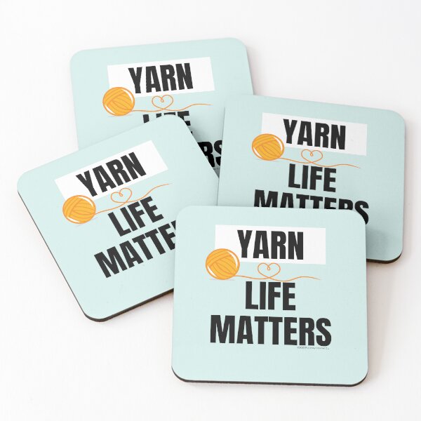 Item preview, Yarn Life Matters designed and sold by runawaycrochet.