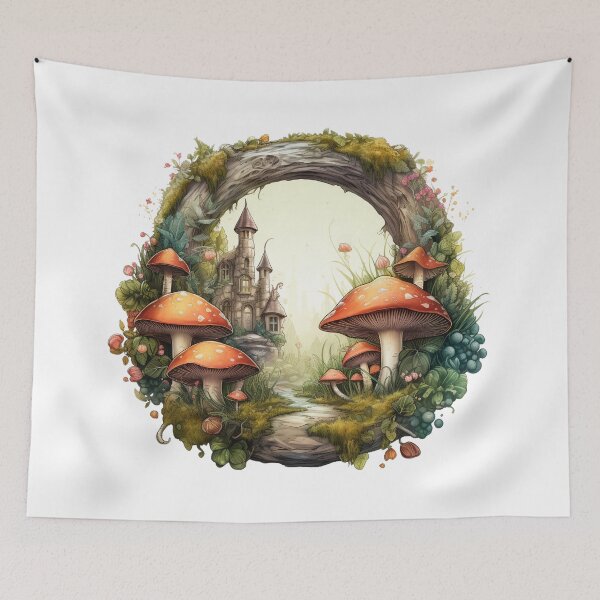 Item preview, Through the Fairy Portal designed and sold by Sacred-Circle.