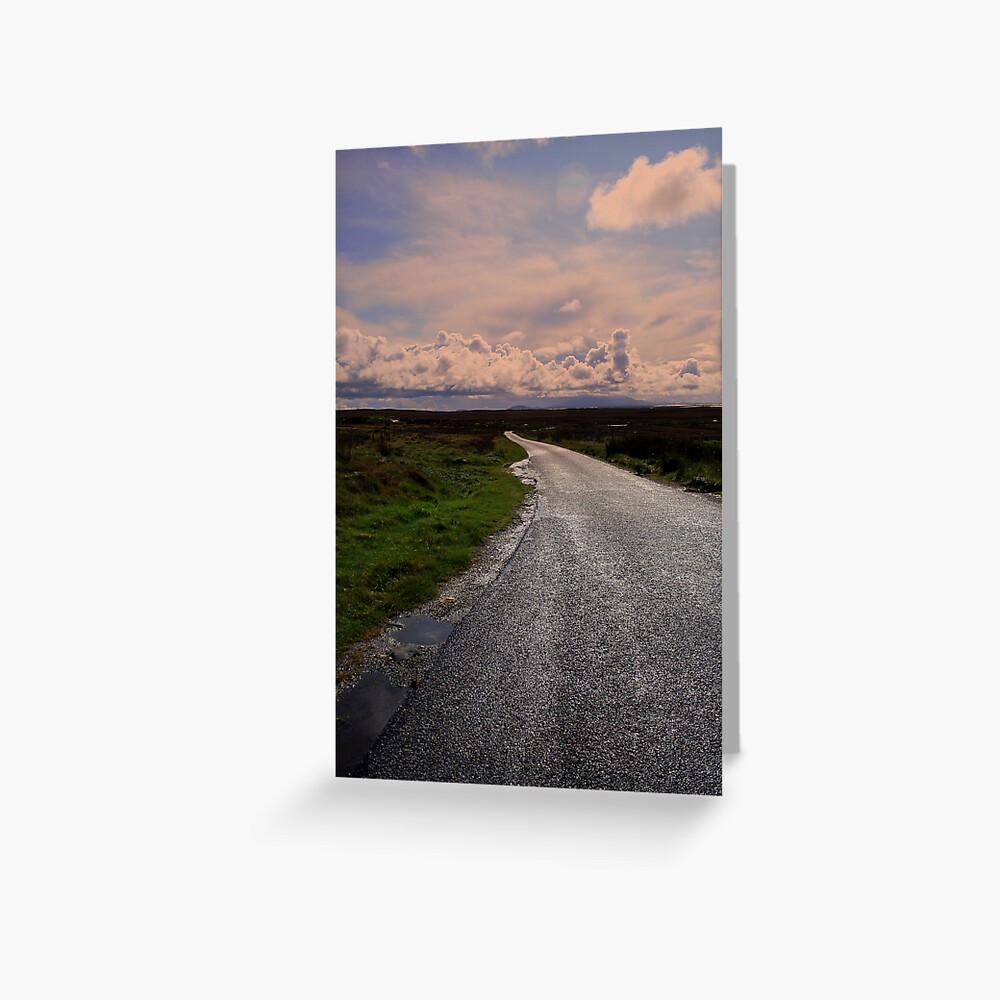 The Road to Benbecula Greeting Card
