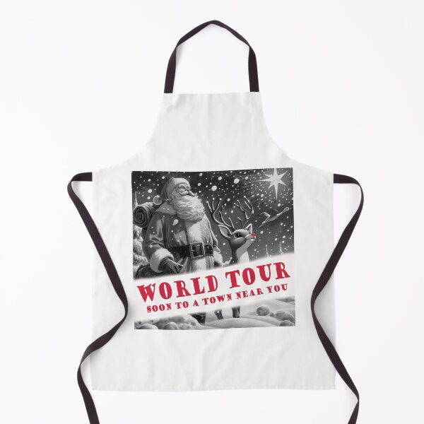 Item preview, Santa's world Tour featuring Rudolph designed and sold by jamdoodle.
