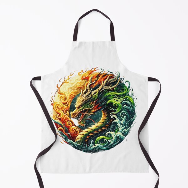 Item preview, Eternal Dance of the Flame-Wave Dragon designed and sold by Pixel Dome.