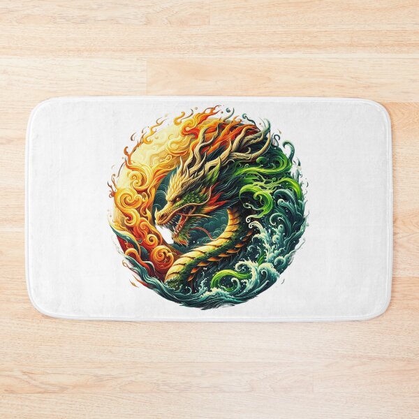 Item preview,  Eternal Dance of the Flame-Wave Dragon designed and sold by Pixel Dome.