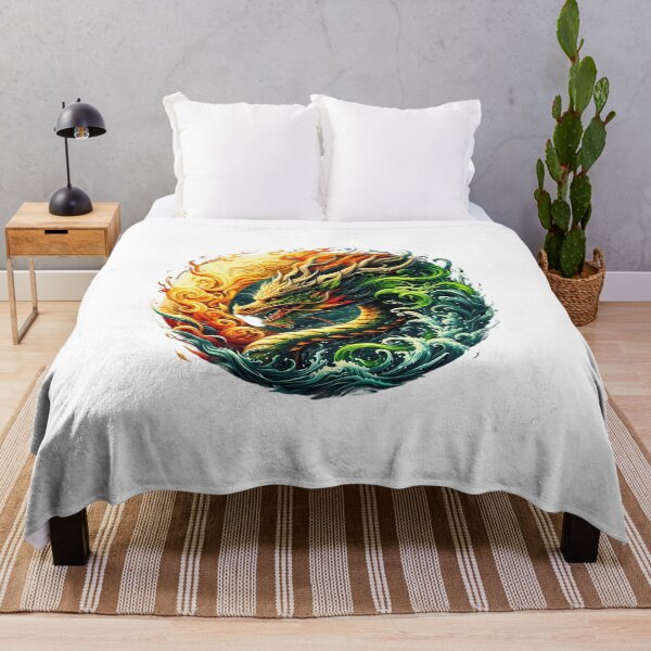 Item preview,  Eternal Dance of the Flame-Wave Dragon designed and sold by Pixel Dome.