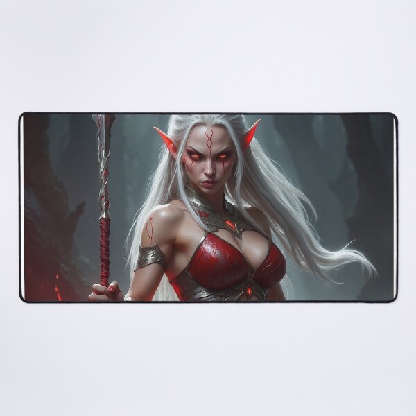 Item preview, Fantasy warriors characters elf woman designed and sold by Colorful-Worlds.