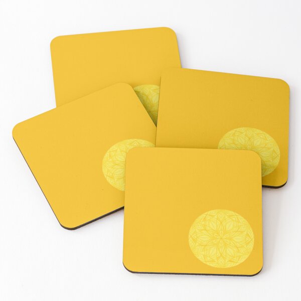 Item preview, Flower of Life Color Palette Mandalas : 11 - Spanish Orange designed and sold by SonoSonoStudio.