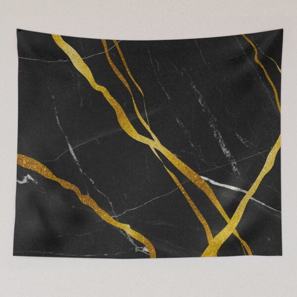 Item preview, Beauty Unveiled: Portoro Marble Patterns designed and sold by Gustavo Navarro.