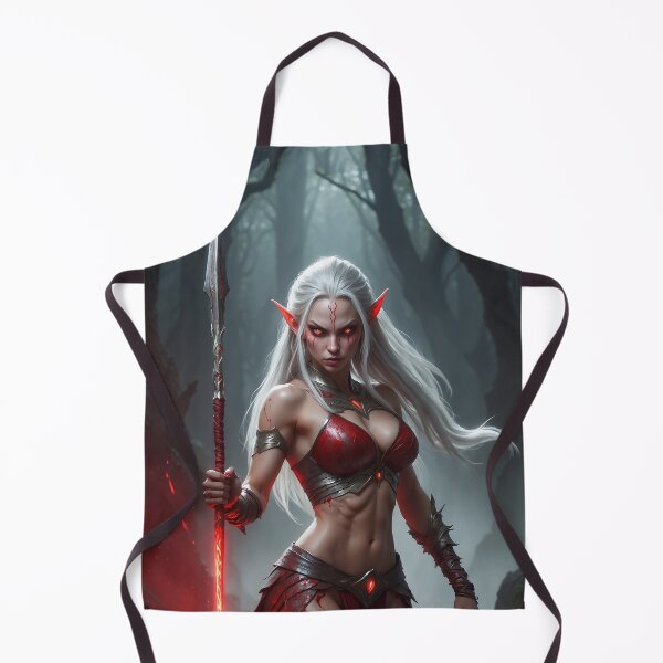 Item preview, Fantasy warriors characters elf woman designed and sold by Colorful-Worlds.