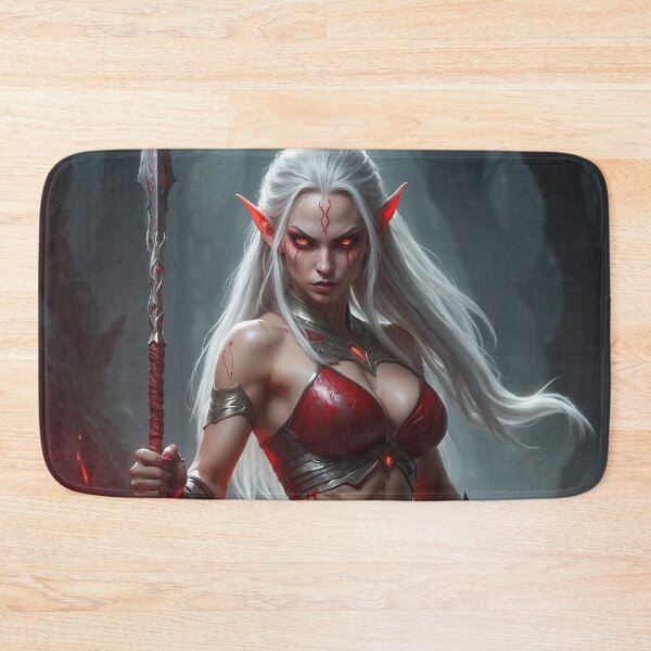Item preview, Fantasy warriors characters elf woman designed and sold by Colorful-Worlds.