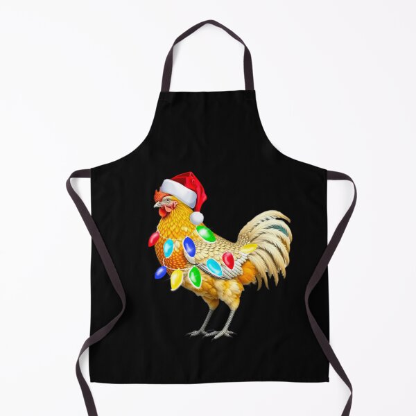 Item preview, Funny Christmas Chicken with a Santa Hat  designed and sold by PG Illustration.
