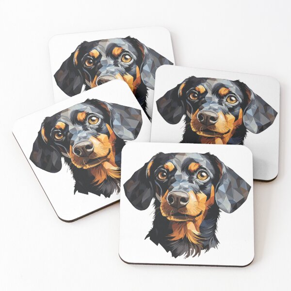 Item preview, Dachshund polygon design designed and sold by OverNickles194.