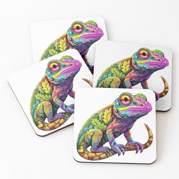Item preview, Wonderful gecko in bright colors designed and sold by liana campbell.