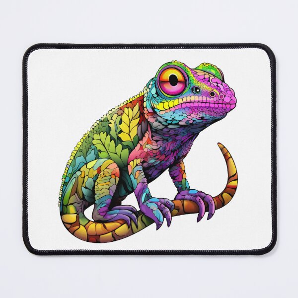 Item preview, Wonderful gecko in bright colors designed and sold by liana campbell.