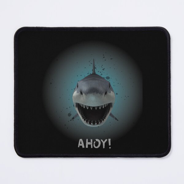 Item preview, Blue shark Ahoy! designed and sold by Natalia944.