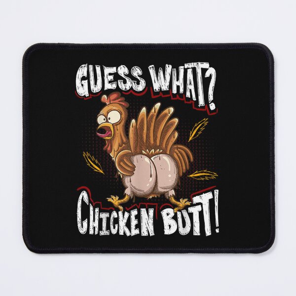 Item preview, Guess What? Chicken Butt! Farmer Joke  designed and sold by rewingjadeArt.