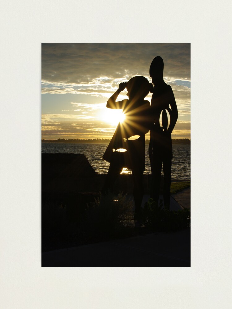 Alternate view of Como Beach I Photographic Print
