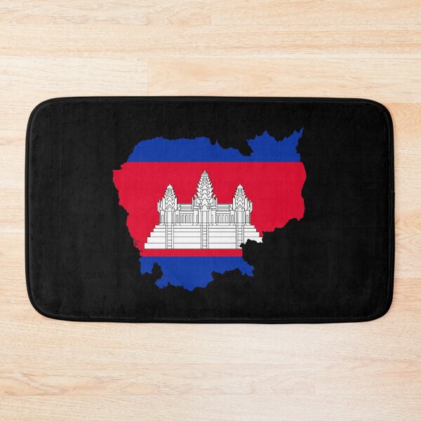 Item preview, Cambodia Map designed and sold by feether-store.