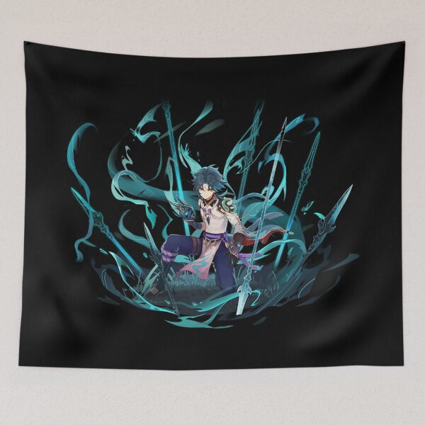 Item preview, Genshin Impact - Xiao Official Character Wish - Gacha Splash Art designed and sold by Krimsy.
