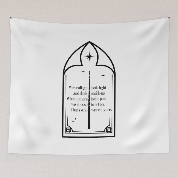 Item preview, Illustrated quote HP magic wand designed and sold by MarieBlly.