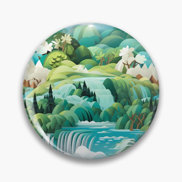 Artikelvorschau, Paper Cut Out Art : Nature Scenes #14 entworfen und verkauft von CareToCanvas.