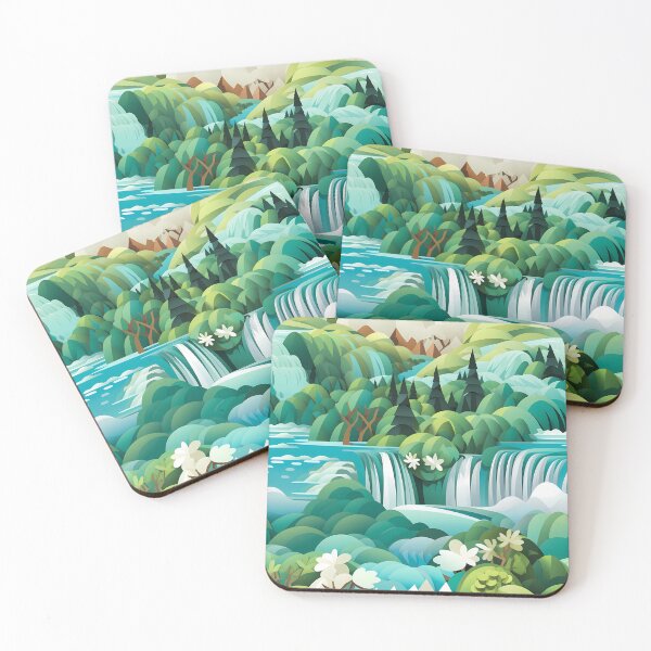 Artikelvorschau, Paper Cut Out Art : Nature Scenes #14 entworfen und verkauft von CareToCanvas.