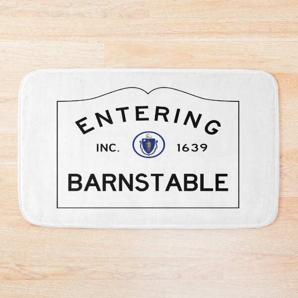 Item preview, Entering Barnstable Road Sign - Barnstable, Massachusetts designed and sold by SouthShorePics.