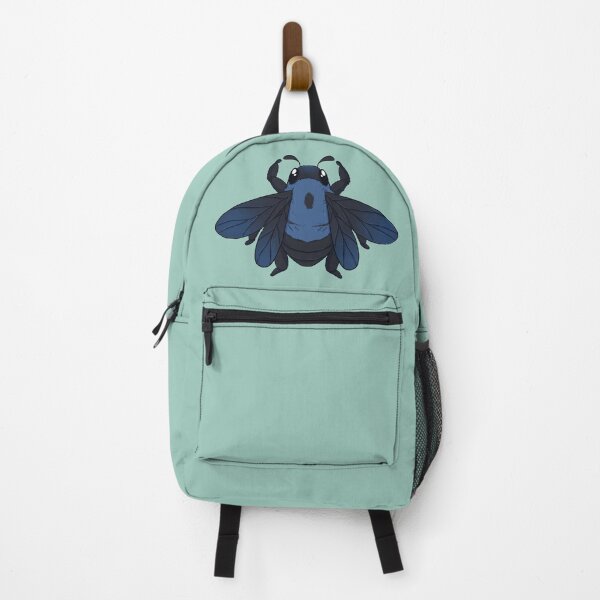 Item preview, Blue carpenter bee with the moon cycle designed and sold by dinosaphira99.