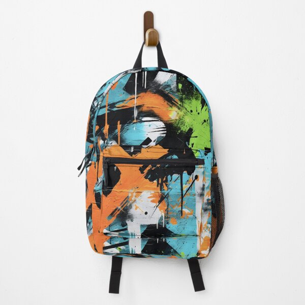 Item preview, Vibrant Urban Abstract Graffiti Art designed and sold by inkArtistryfine.