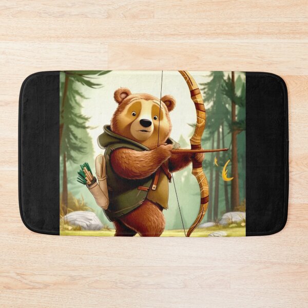 Item preview, Archer Bear - Bandit designed and sold by Highlandkings.