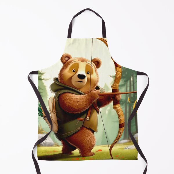 Item preview, Archer Bear - Bandit designed and sold by Highlandkings.