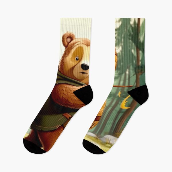 Item preview, Archer Bear - Bandit designed and sold by Highlandkings.