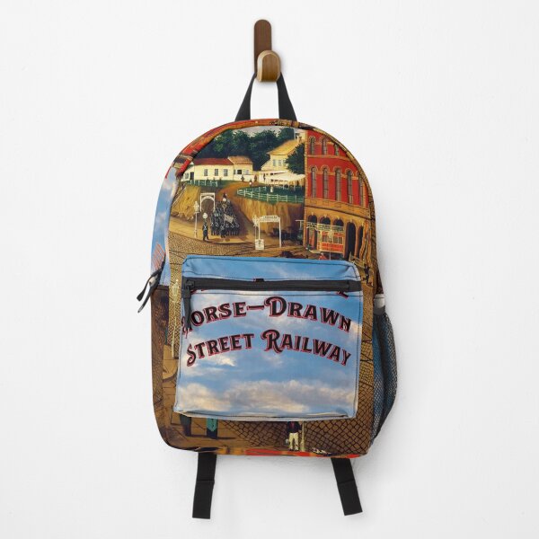 Item preview, Third Avenue Horse-Drawn Street Railway designed and sold by Chuck Mountain Poster Art.